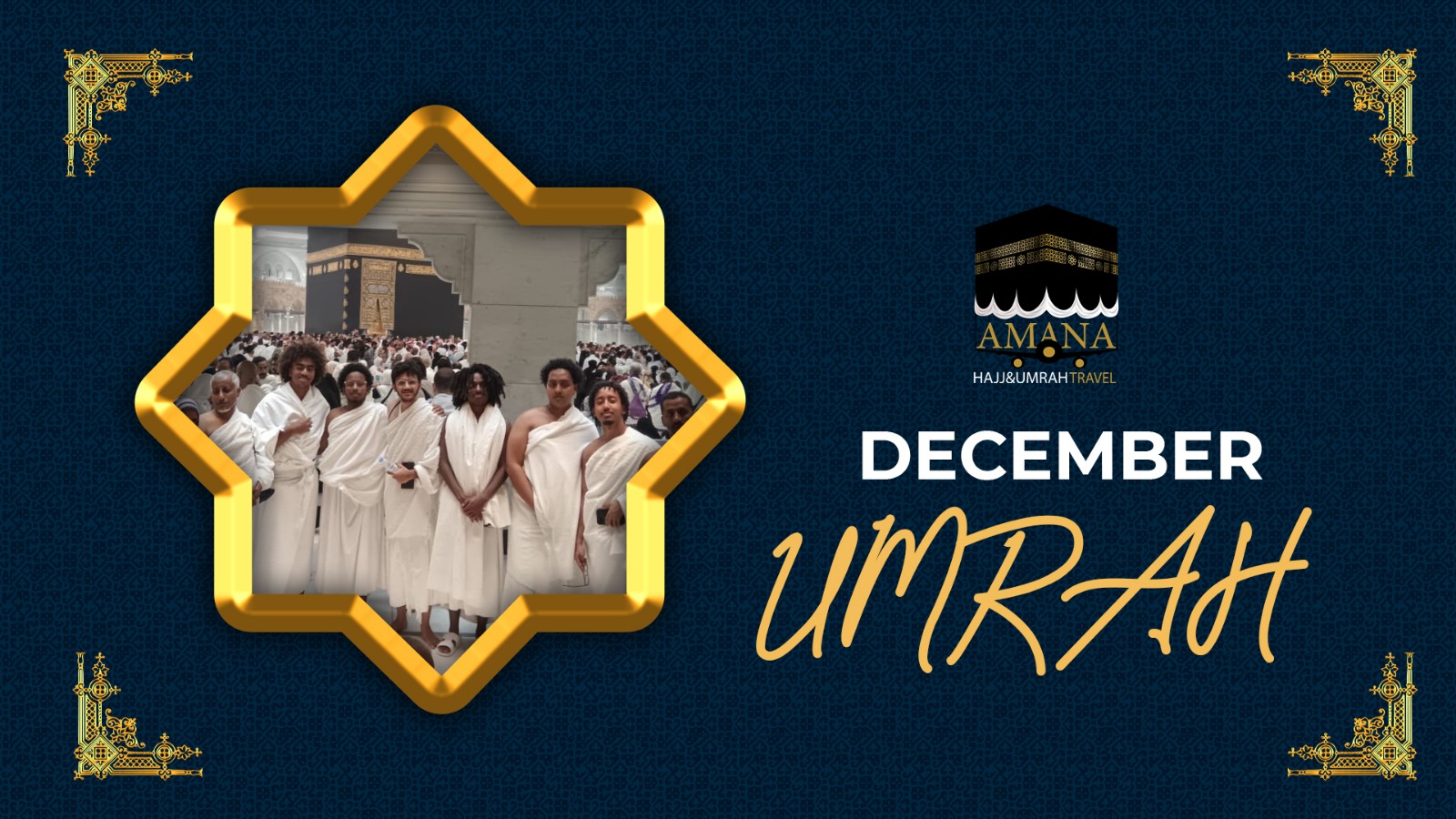 December 2026 Umrah Package from USA